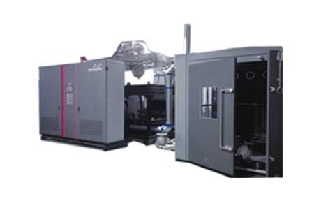 Car in the cold temperature shock chamber pressure